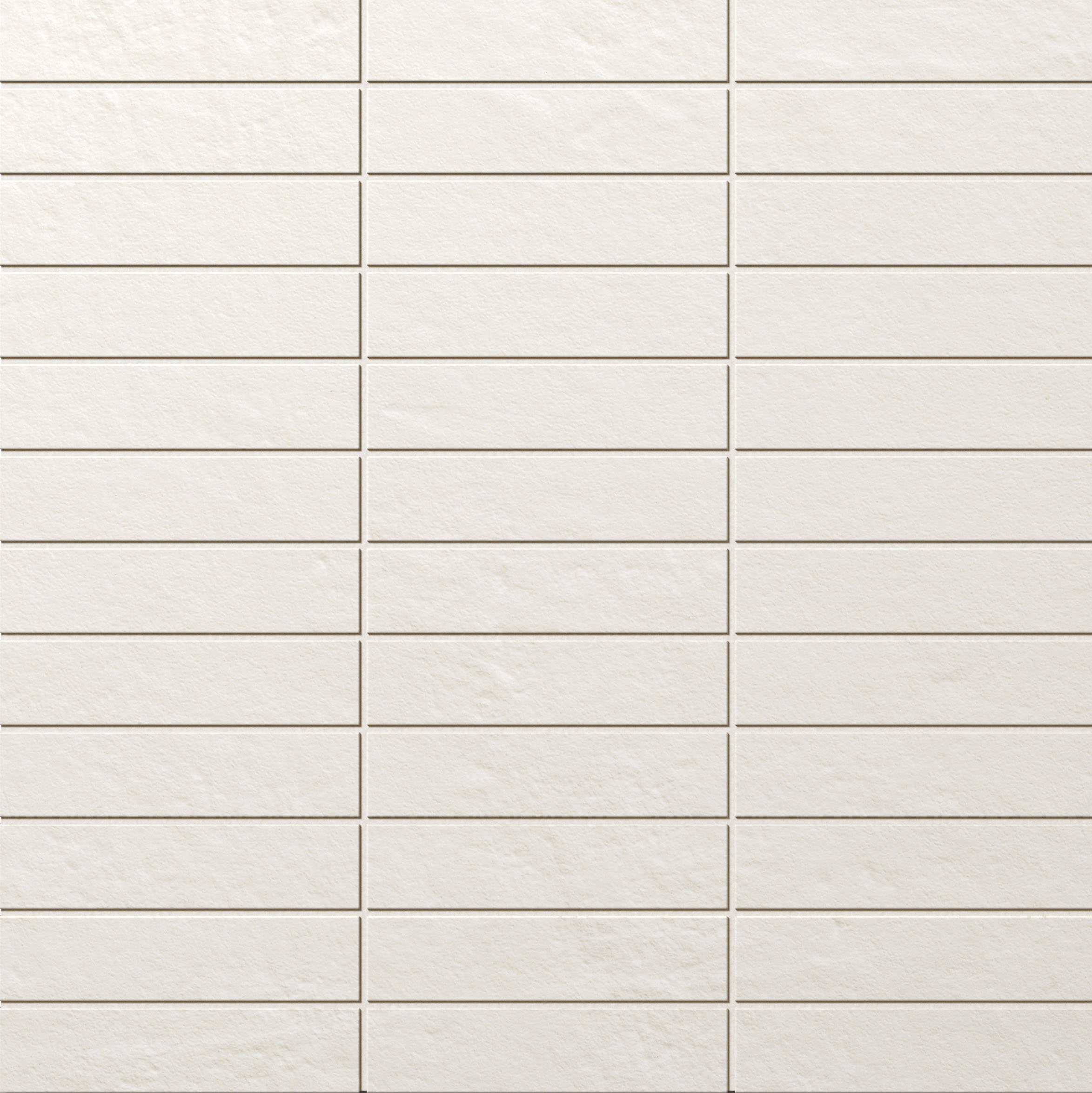 Light tiles with a subtle grout pattern.