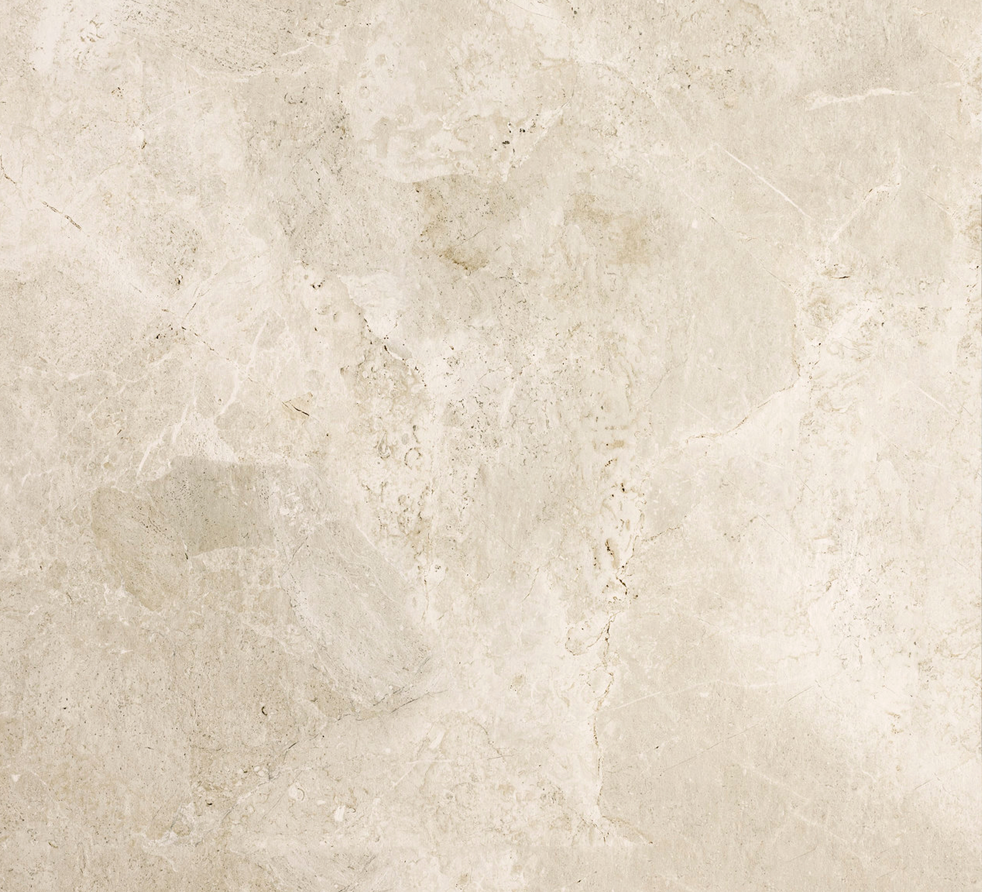 Pale beige tile with natural stone effect and subtle veining.