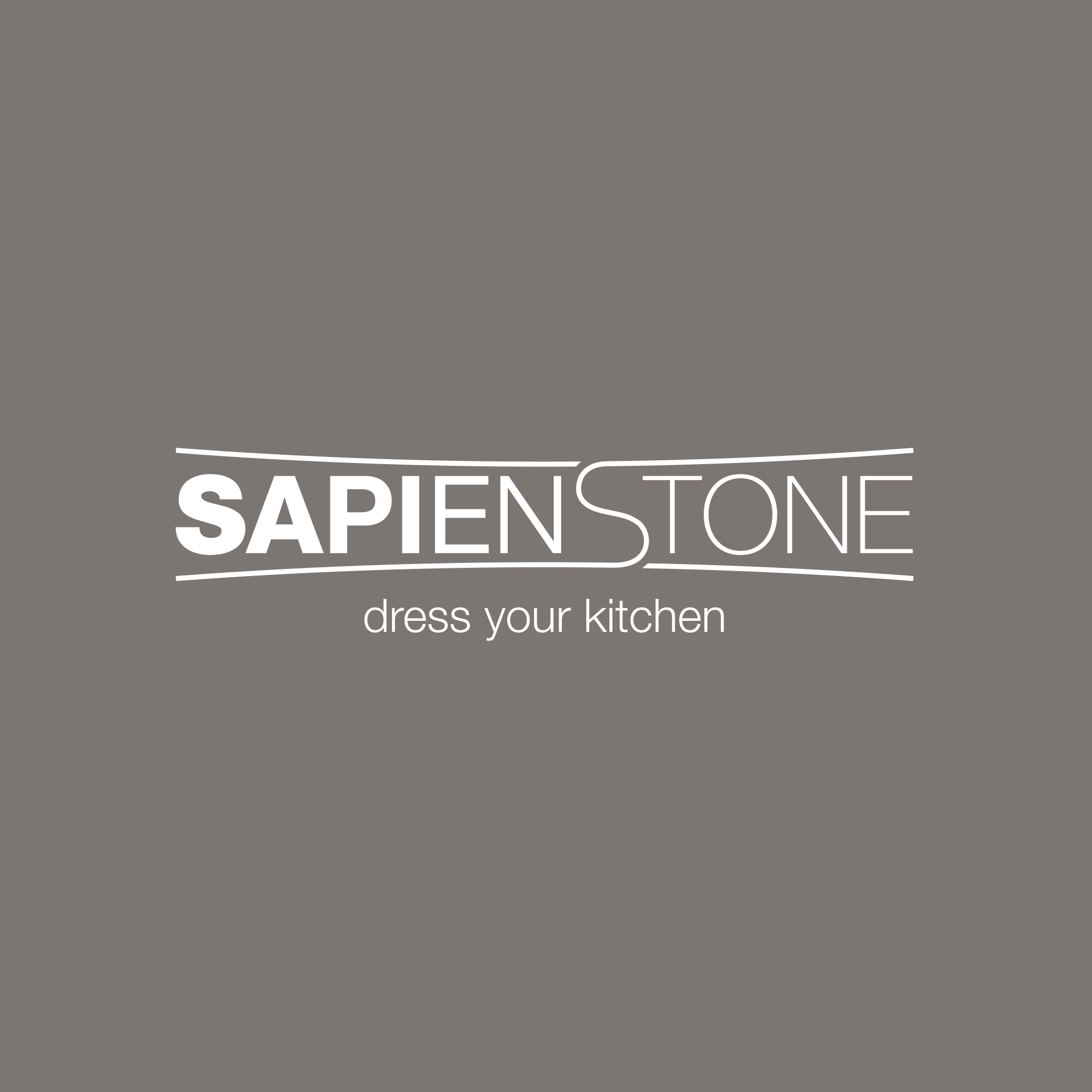 SAPIENSTONE Logo for Premium Kitchen Surfaces.